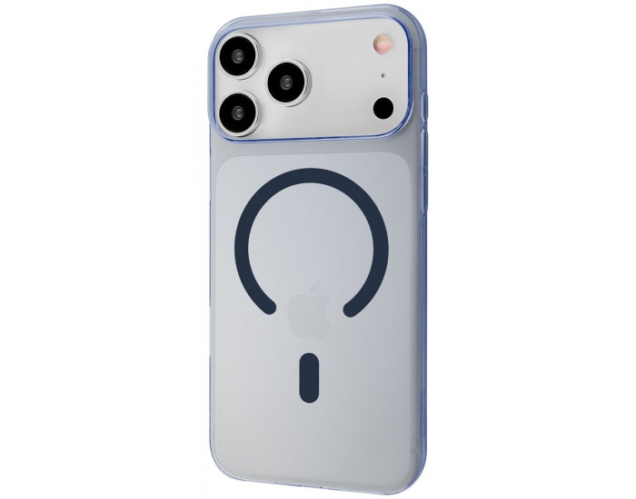 Чохол-силікон Proove Crystal Case with MagSafe Ring iPhone 17 Pro, Темно-синій