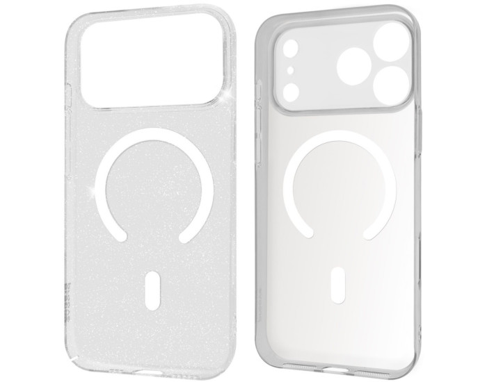 Чохол-силікон Proove Crystal Case with MagSafe Ring iPhone 17 Pro, Темно-синій