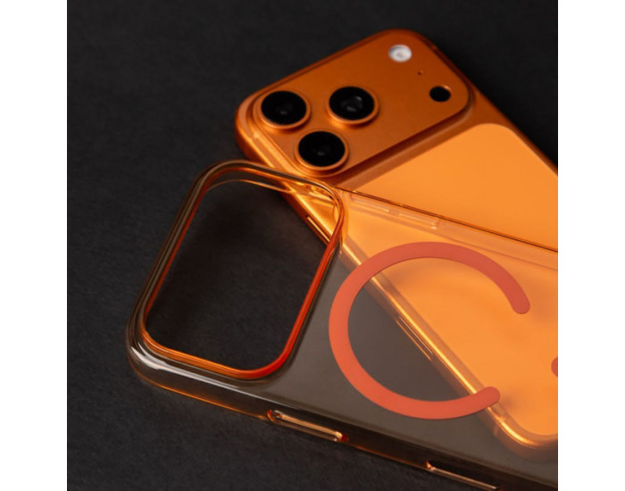 Чохол-силікон Proove Crystal Case with MagSafe Ring iPhone 17 Pro, Темно-синій