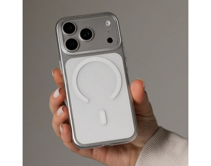 Чохол-силікон Proove Crystal Case with MagSafe Ring iPhone 17 Pro, Темно-синій