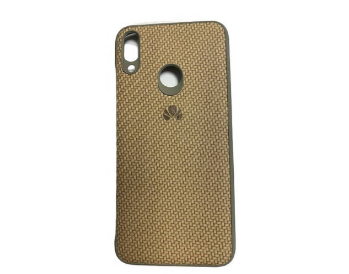 Чехол-Тканевый PLEXUS CASE Huawei Y7 (2019)/Y7 Pro, серый