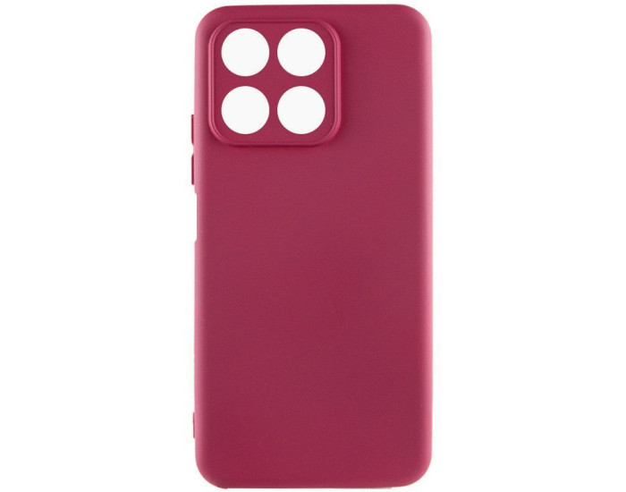 Чехол-силикон Silicone Cover Lakshmi Huawei Honor X8a, Marsala