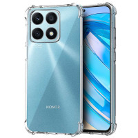 Чехол-силикон Getman Ease logo усиленные углы Huawei Honor X8a, прозрачный