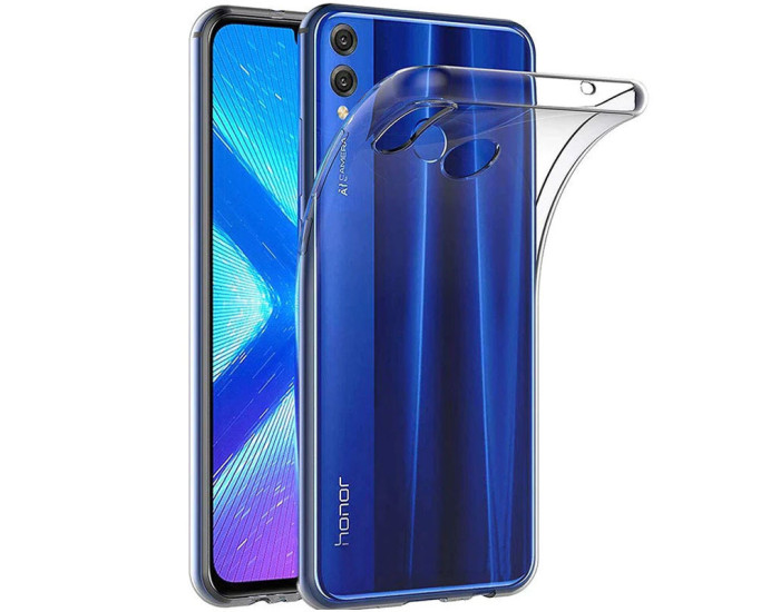 Чехол-силикон Epic Transparent 1,5mm Huawei Honor 8X, прозрачный