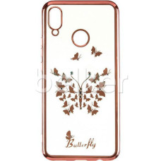 Чехол-силикон Beckberg Breathe Huawei P Smart 2019, Butterfly