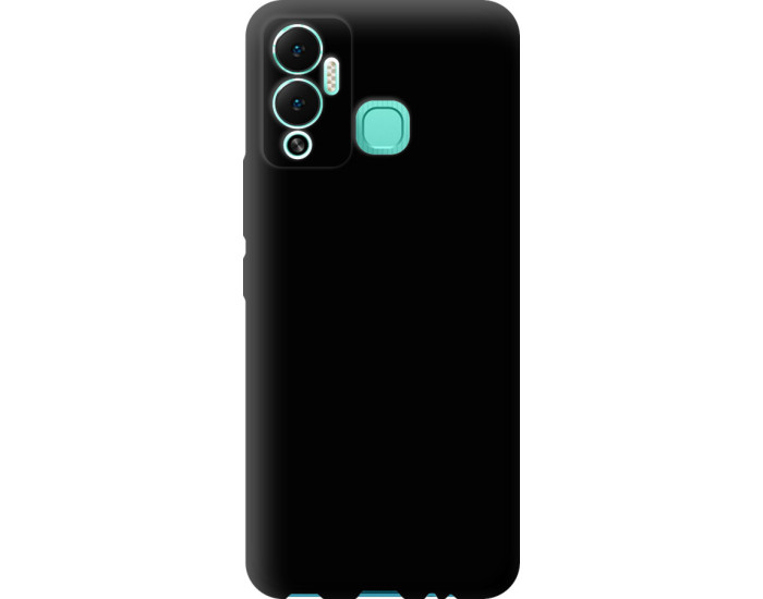 Чохол-силікон Candy Full Camera Infinix Hot 12 Play (Чорний / Black)