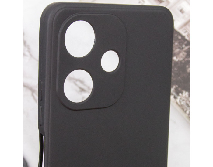 Чохол-силікон Candy Full Camera Infinix Hot 30i (Чорний / Black)