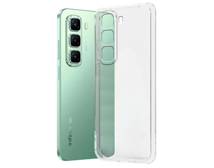 Чохол-силікон Epic Transparent 1,5mm Full Camera Infinix Hot 50 4G Прозорий
