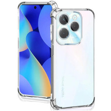 Чохол-силікон Getman Ease logo посилені кути Full Camera Infinix Hot 40 Прозорий