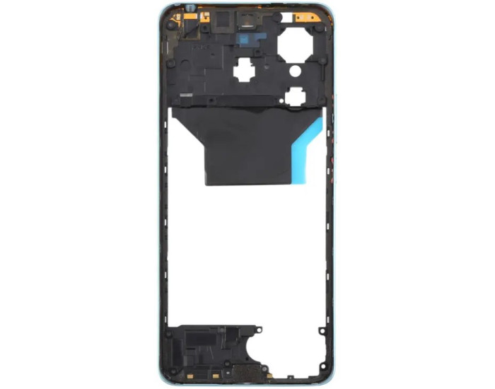Рамка крепления корпуса Xiaomi Redmi Note 14 4G Global, синяя