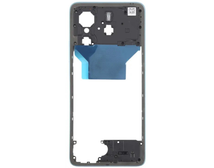 Рамка крепления корпуса Xiaomi Redmi Note 14 4G Global, синяя