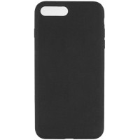Чохол-силікон оригінал Full Cover Soft Matte No Logo iPhone 7 Plus /8 Plus, Black