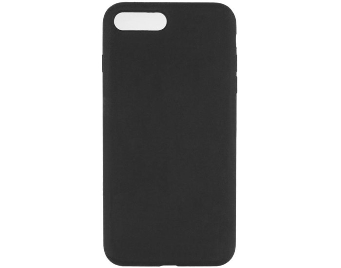 Чехол-силикон оригинал Full Cover Soft Matte No Logo iPhone 7 Plus /8 Plus, Black