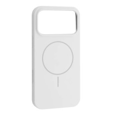 Чехол-силикон оригинал Full Soft Matte with MagSafe iPhone 17 Pro Max, White