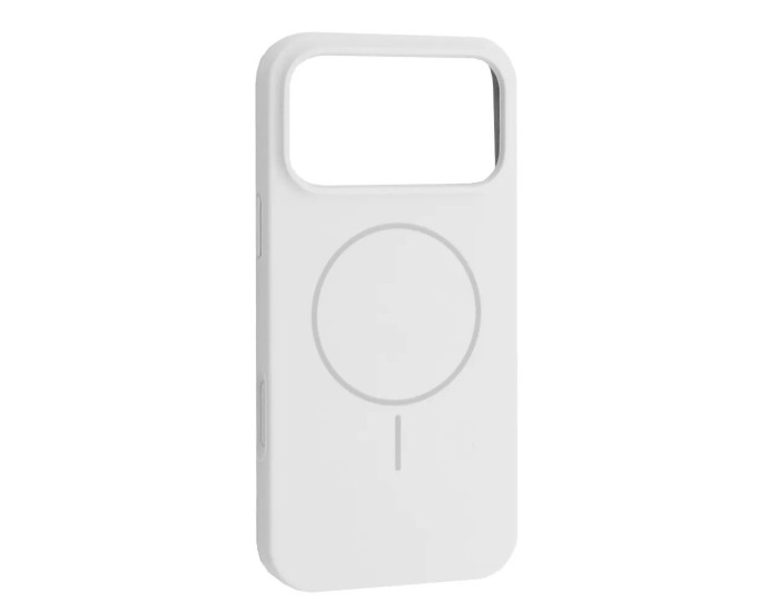 Чехол-силикон оригинал Full Soft Matte with MagSafe iPhone 17 Pro Max, White