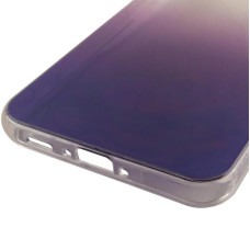 Чехол-силикон TPU+PC Glassbend Samsung A35, коричневый