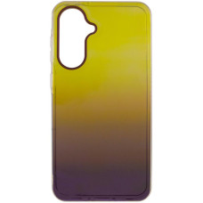 Чехол-силикон TPU+PC Glassbend Samsung A35, фиолетовый