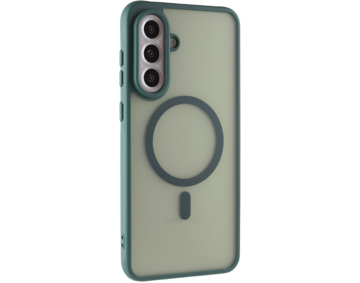 Чехол-силикон TPU Bloom with MagSafe Samsung A27, зеленый