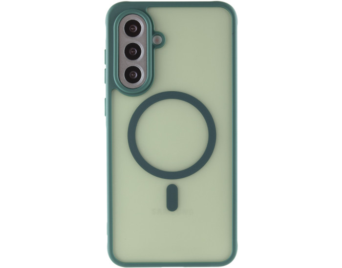 Чехол-силикон TPU Bloom with MagSafe Samsung A27, зеленый