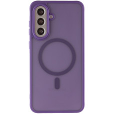 Чехол-силикон TPU Bloom with MagSafe Samsung A27, фиолетовый