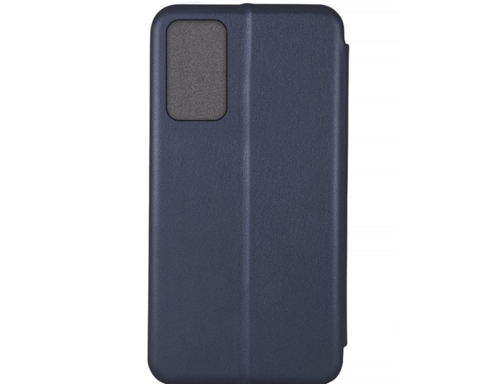 Чехол-книга Кожаный Classy Samsung A27, темно-синий