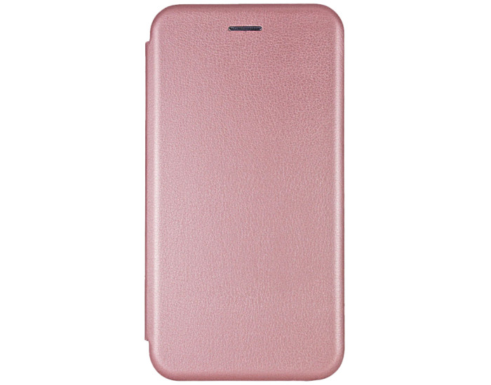 Чехол-книга Кожаный Classy Samsung A27, розовое золото
