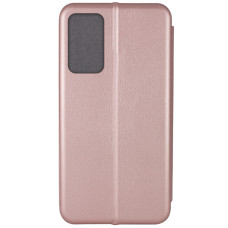 Чехол-книга Кожаный Classy Samsung A27, розовое золото
