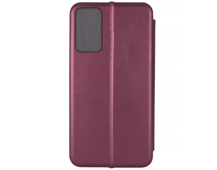 Чехол-книга Кожаный Classy Samsung A27, бордовый