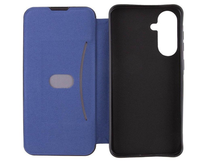 Чохол-книга шкіряний Belora Samsung A35, Темно-синій