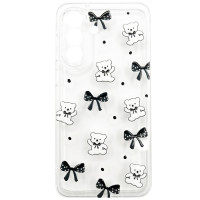 Чехол-силикон TPU Clear Joy Xiaomi Redmi Note 15 Pro 4G, Teddy bows