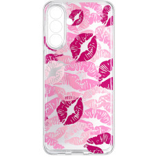 Чехол-силикон TPU Clear Joy Xiaomi Redmi Note 15 4G/5G (EU) Kissing pattern
