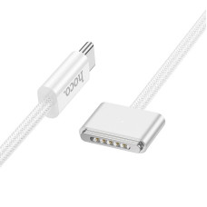 Кабель HOCO X103 Magnetic Charging Cable Type-C to Magsafe 3 (140W/2m) White