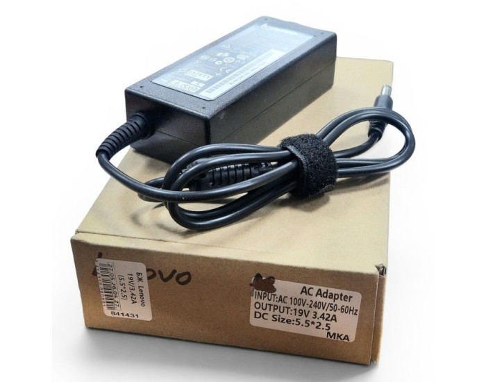 Блок харчування для ноутбука Lenovo 19V/3.42A (5.5*2.5) без мережевого кабелю