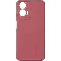 Чехол-силикон Full Soft Case Motorola G04, бордовый