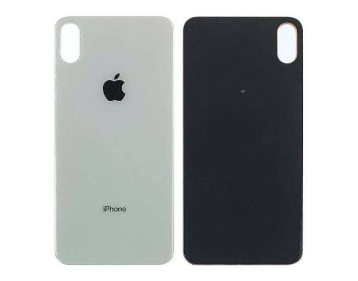 Задняя панель корпуса для iPhone XS Max, белая (Big Hole) оригинал