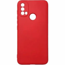 Чехол-силикон (no logo) Full Soft Case Motorola E40, Red