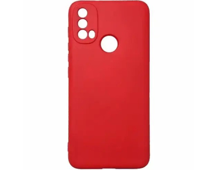 Чехол-силикон (no logo) Full Soft Case Motorola E40, Red
