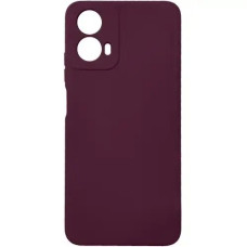 Чехол-силикон Full Soft Case Motorola G34, бордовый