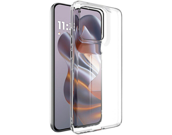 Чехол-силикон Epic Transparent 1,5mm Motorola Edge 50 Neo, прозрачный
