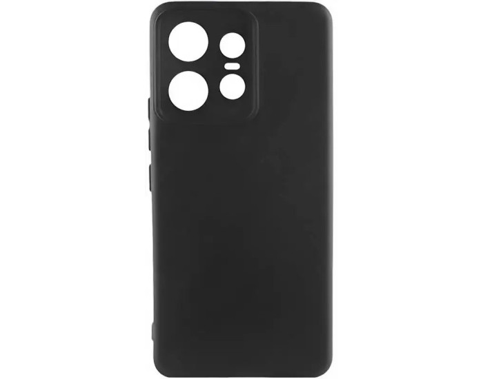Чехол-силикон Lakshmi Motorola Edge 50 Ultra (Черный / Black)