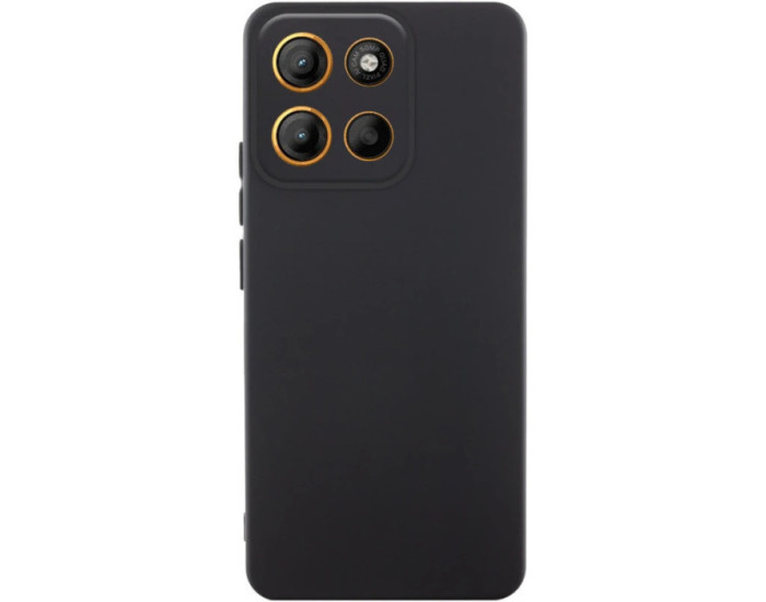 Чехол-силикон Lakshmi Full Camera Motorola Moto G56 5G (Черный / Black)