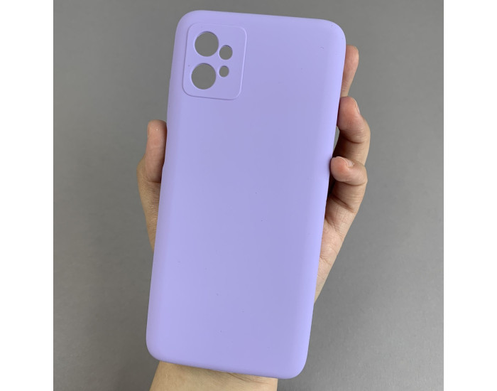 Чехол-силикон Lakshmi Full Camera Motorola Moto G32 (Фиолетовый / Violet)