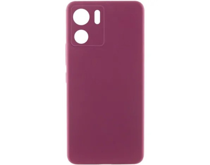 Чехол-силикон Lakshmi Full Camera Motorola Edge 40 (Бордовый / Bordo)
