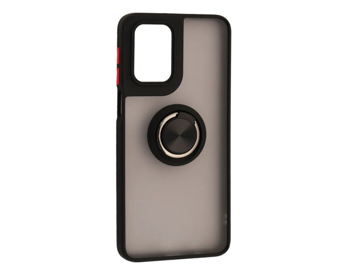 Чохол-силікон Gingle Ring Case Motorola E14 4G Black