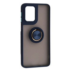 Чехол-силикон Gingle Ring Case Motorola G55, Blue