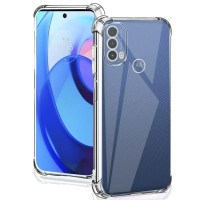 Чехол-силикон Getman Ease logo усиленные углы Motorola G31, прозрачный