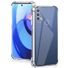 Чехол-силикон Getman Ease logo усиленные углы Motorola G31, прозрачный