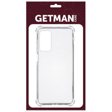 Чехол-силикон Getman Ease logo усиленные углы Nokia G22, прозрачный