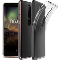 Чехол-силикон Air Case Nokia 6 2018, Clear