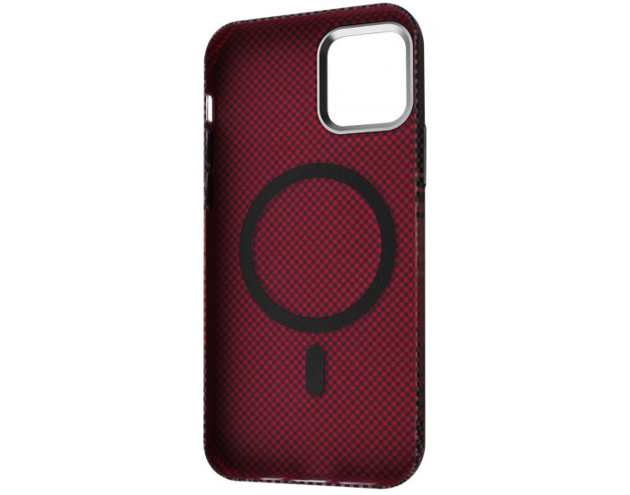 Чехол-силикон Proove Gleam Case with MagSafe Ring iPhone 12 Pro Max, Gold stripes